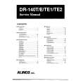 ALINCO DR-140TE1 Instrukcja Serwisowa